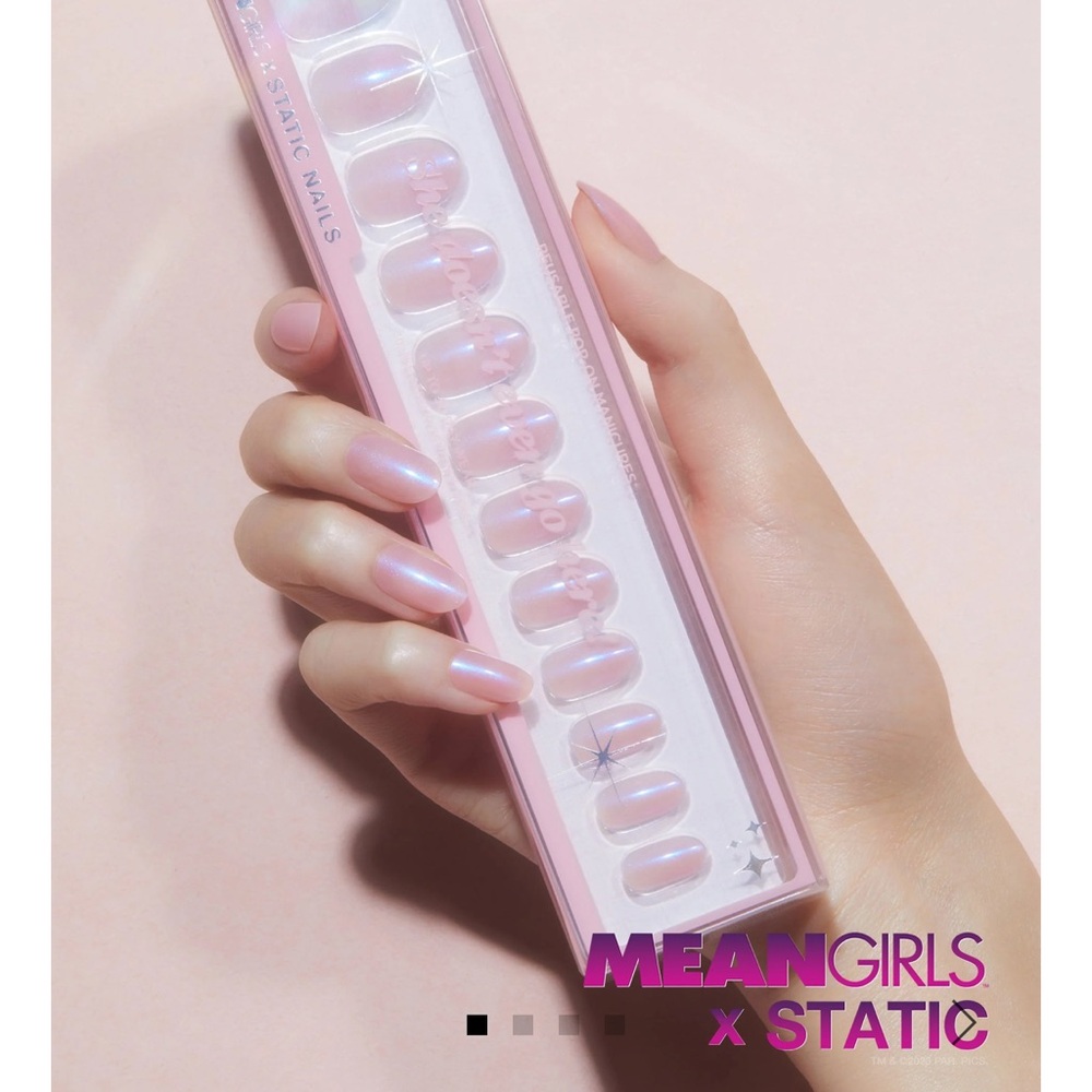 Static Nails - MEAN GIRLS X STATIC SHE DOESN’T EVEN GO HERE! and SABOTAGE